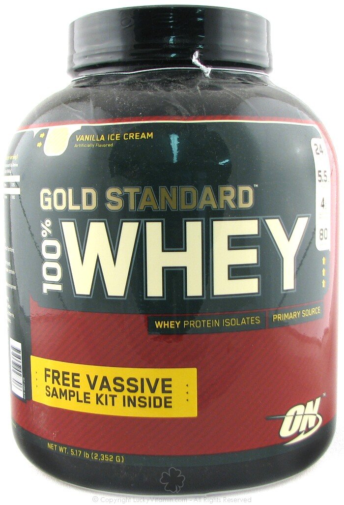 Whey Protein Gold. Whey protein Isolates are 90%